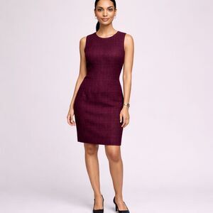 Anne-klein Women's Black and Pink Dress